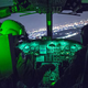 Image for article titled This USAF UH-1N Huey May Be Old But It Sure Looks Futuristic Bathed In Artificial Light